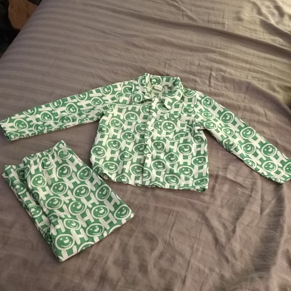 Unisex holiday pajama set